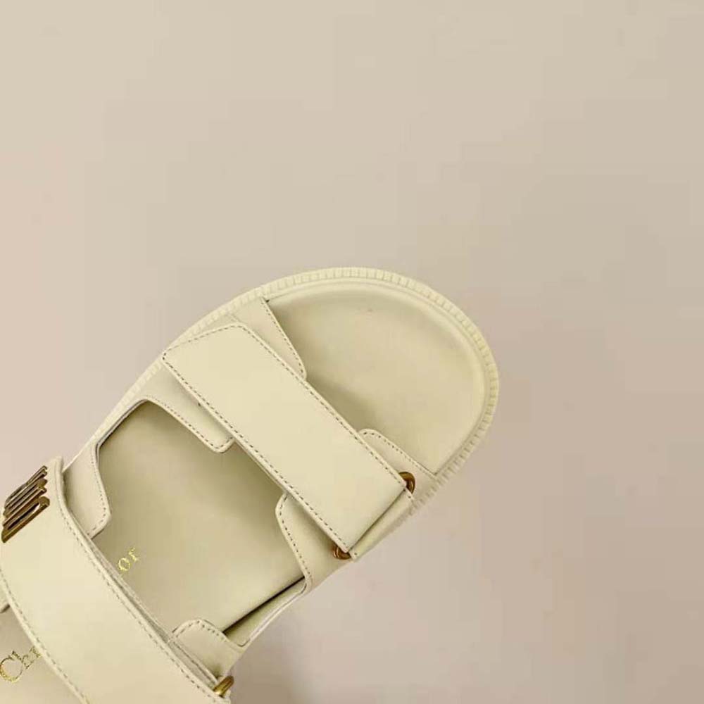 Dior Women DiorAct Slide White Lambskin - image 9