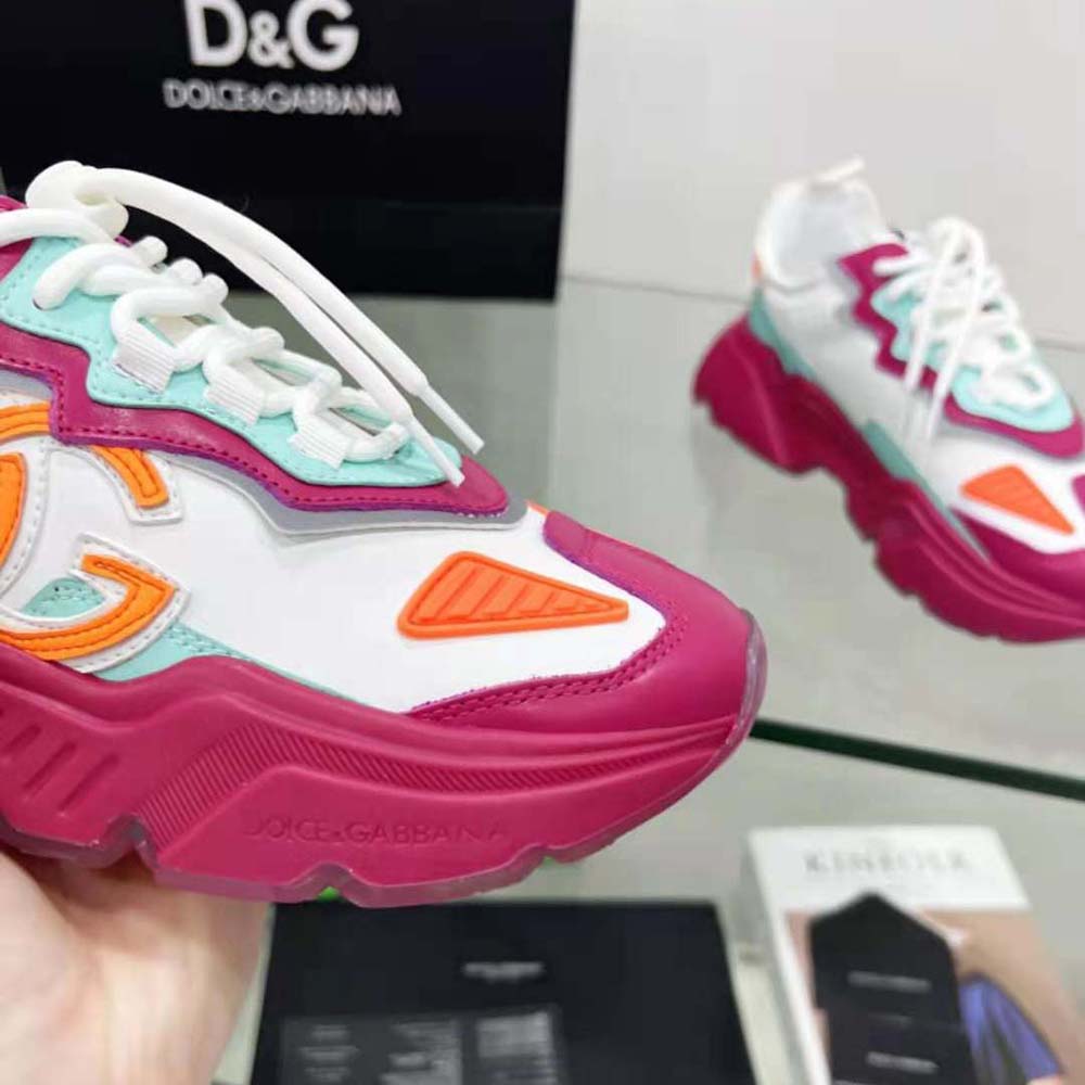 Dolce Gabbana D&G Women Mixed-Materials Daymaster Sneakers - image 6