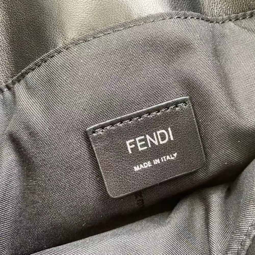 Fendi Men Baguette Black Calf Leather Bag - image 9