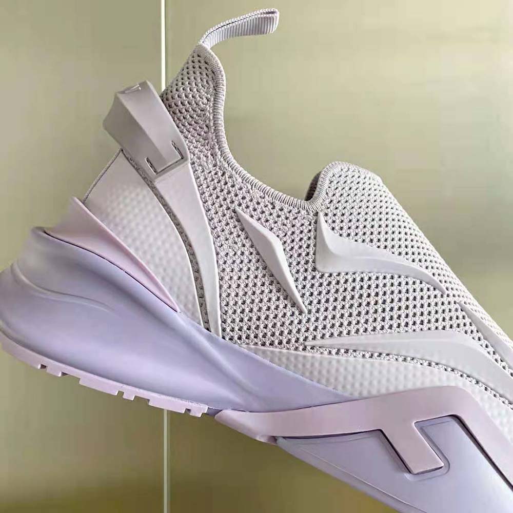 Fendi Unisex Flow Lilac Mesh Running Sneakers - image 7