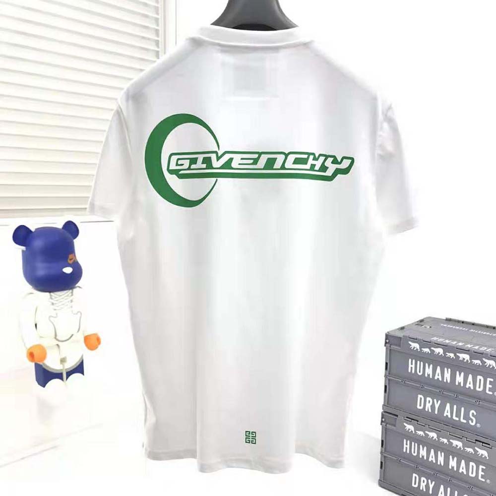 Side profile showing slim silhouette of Givenchy Women Slim-Fit T-shirt