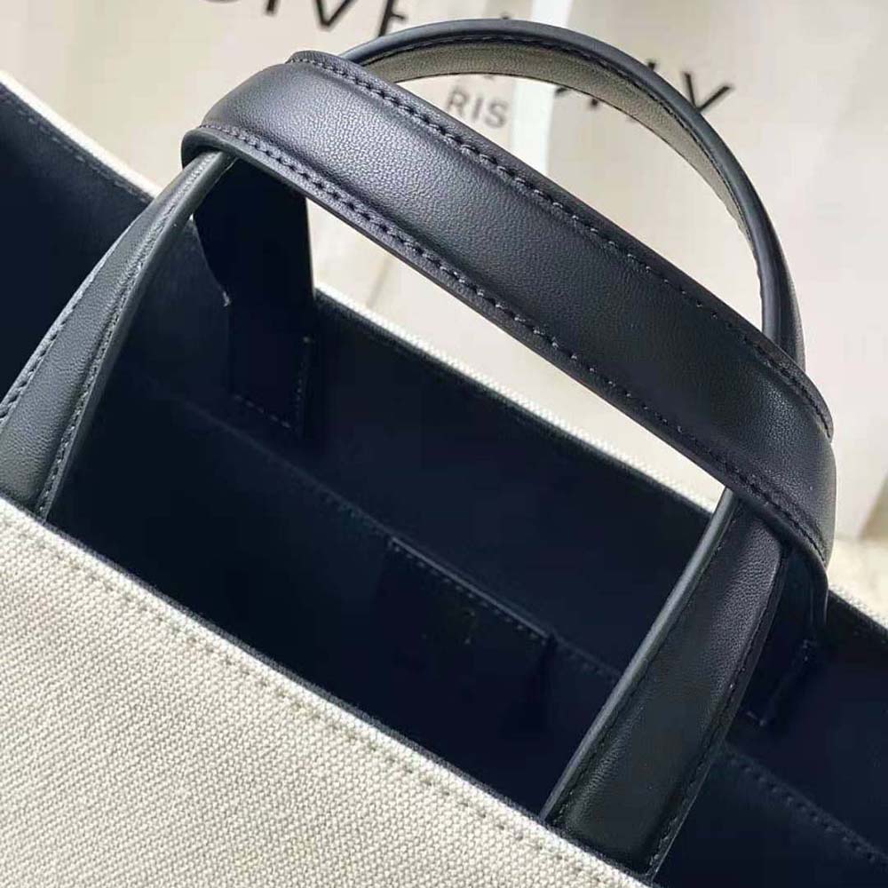 Givenchy Women Medium G Tote Shopping Bag in Canvas-Beige - image 5