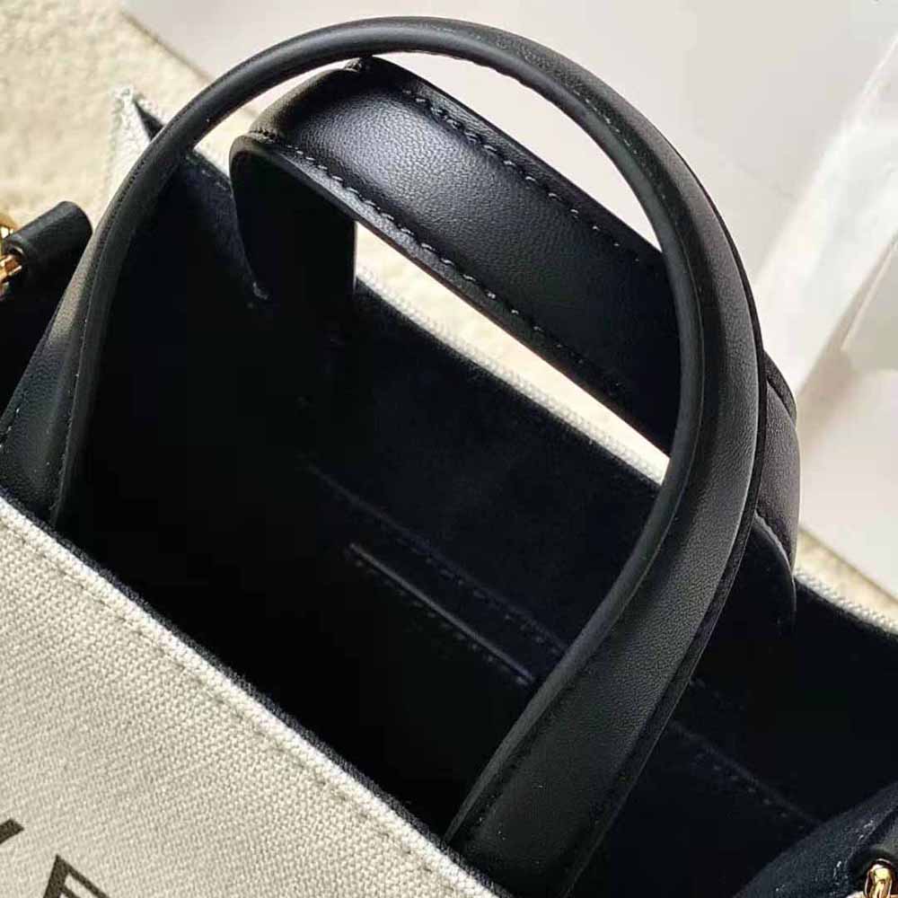 Givenchy Women Mini G Tote Shopping Bag in Canvas-Beige - image 8