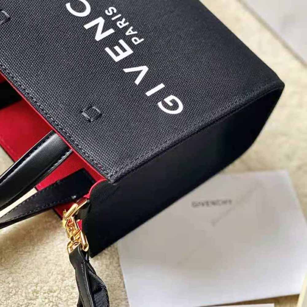 Givenchy Women Mini G Tote Shopping Bag in Canvas-Black - image 9