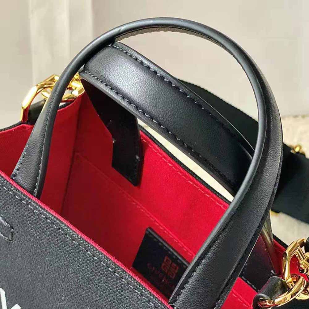 Givenchy Women Mini G Tote Shopping Bag in Canvas-Black - image 5