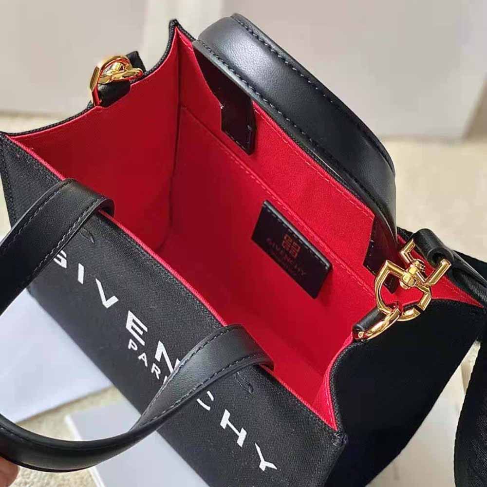 Givenchy Women Mini G Tote Shopping Bag in Canvas-Black - image 4