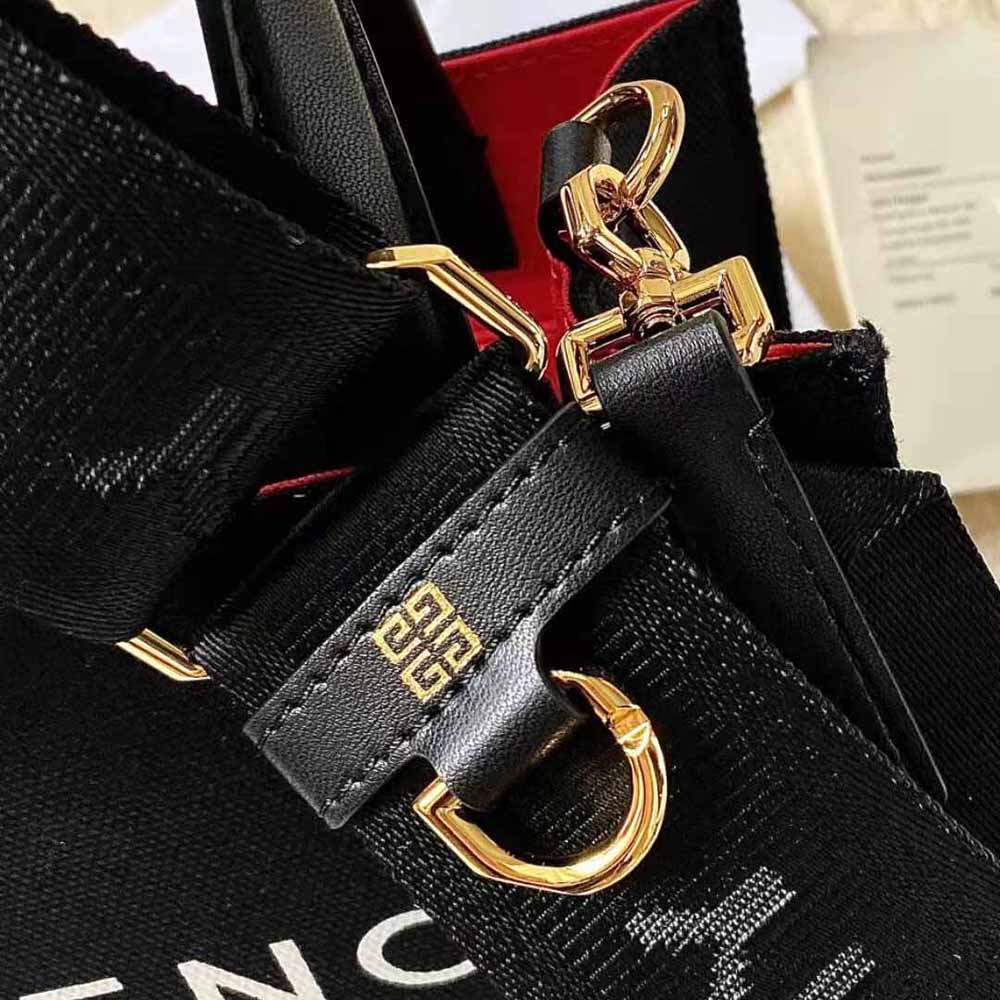 Givenchy Women Mini G Tote Shopping Bag in Canvas-Black - image 6