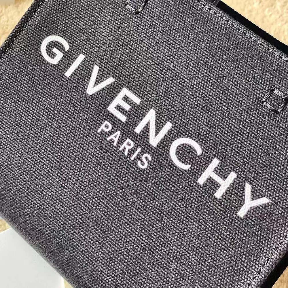 Givenchy Women Mini G Tote Shopping Bag in Canvas-Black - image 7