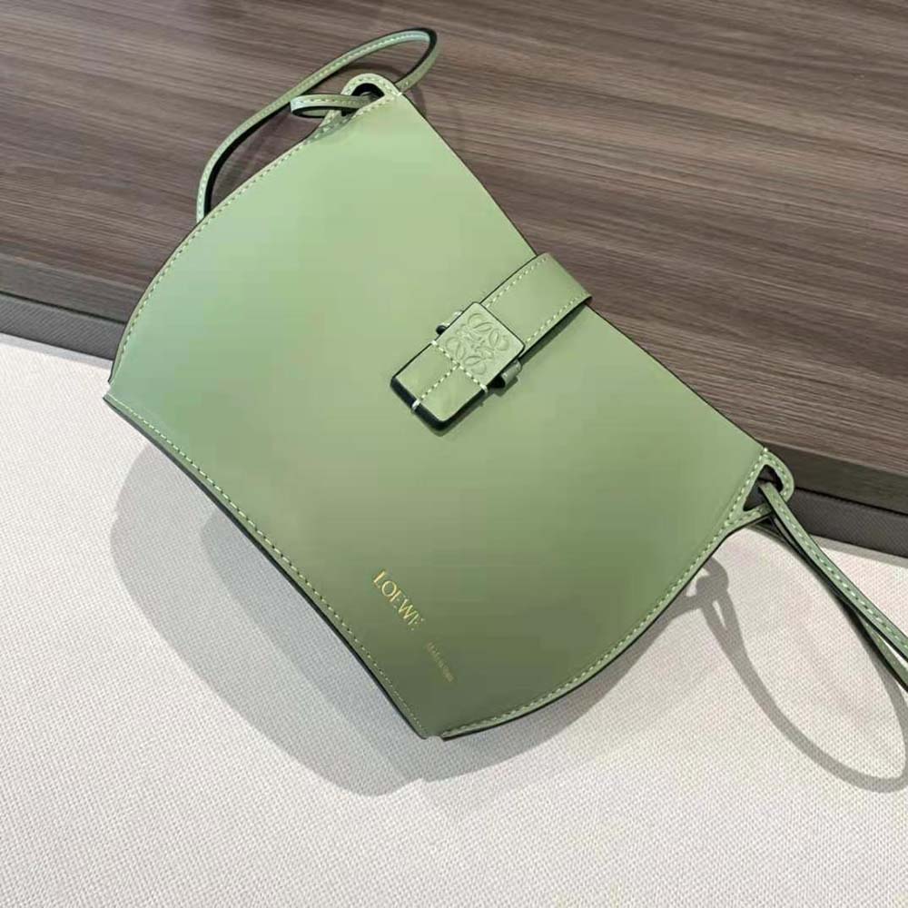 Loewe Women Moulded Bucket Bag in Calfskin-Lime - image 6