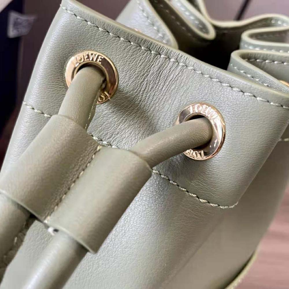 Loewe Women Small Sailor Bag in Nappa Calf-Lime - image 10