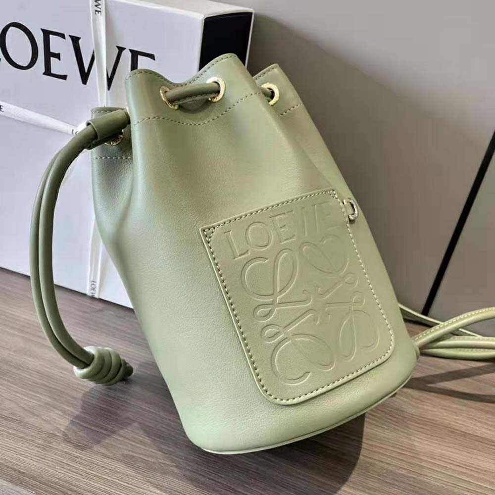 Loewe Women Small Sailor Bag in Nappa Calf-Lime - image 5