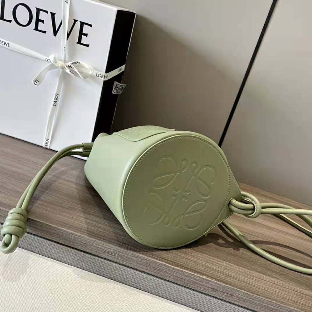 Loewe Women Small Sailor Bag in Nappa Calf-Lime - image 6