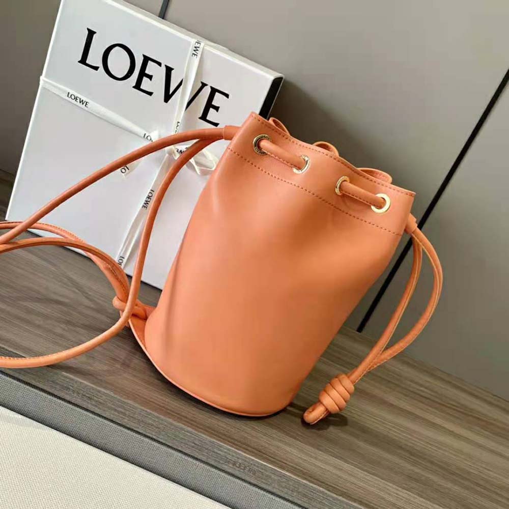 Loewe Women Small Sailor Bag in Nappa Calf-Orange - image 4