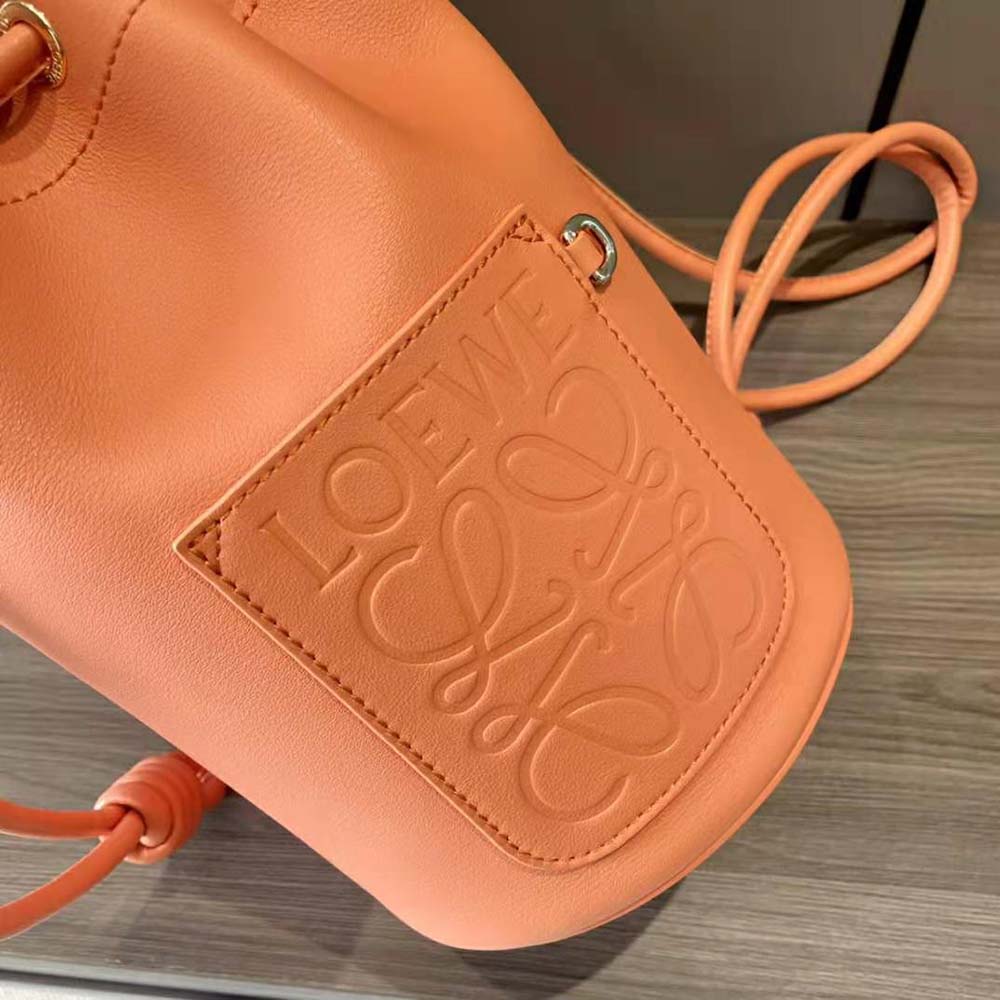 Loewe Women Small Sailor Bag in Nappa Calf-Orange - image 7