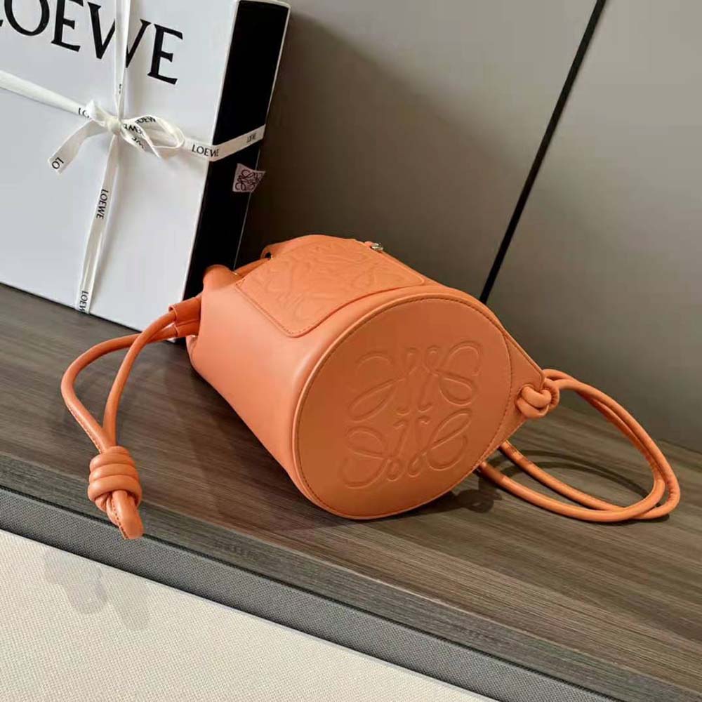 Loewe Women Small Sailor Bag in Nappa Calf-Orange - image 5