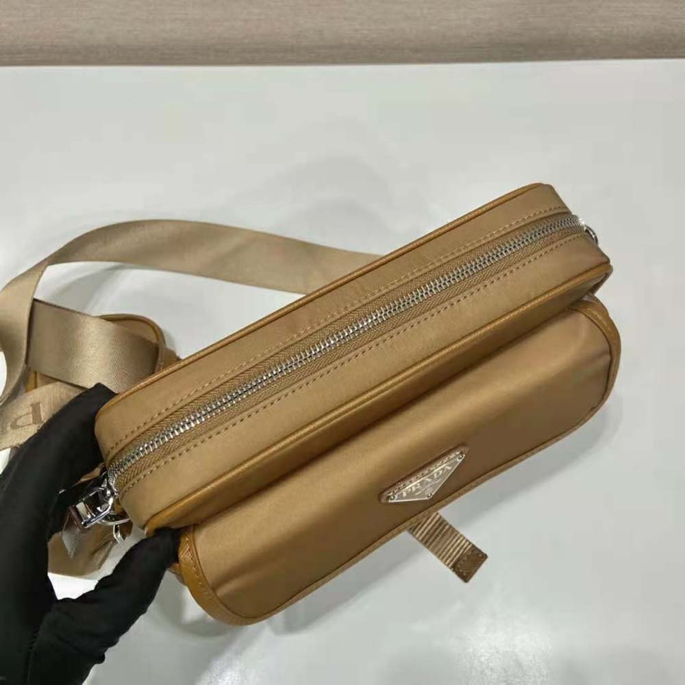 Prada Men Re-Nylon and Saffiano Leather Shoulder Bag - image 6
