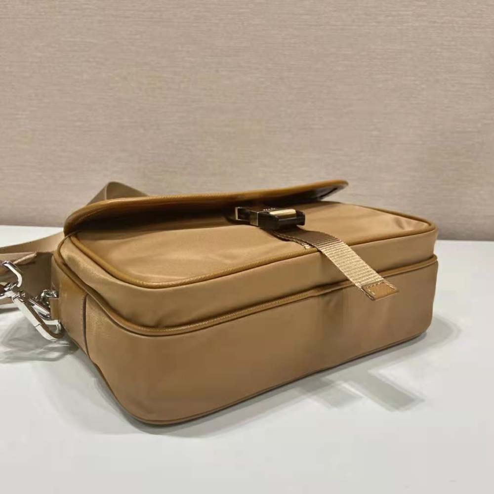 Prada Men Re-Nylon and Saffiano Leather Shoulder Bag - image 7
