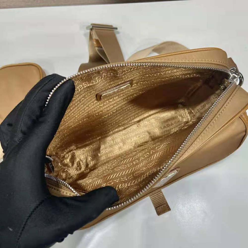 Prada Men Re-Nylon and Saffiano Leather Shoulder Bag - image 8
