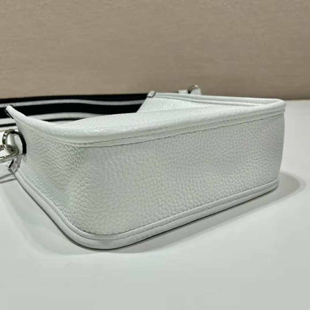 Prada Unisex Leather Mini Shoulder Bag-White - image 7