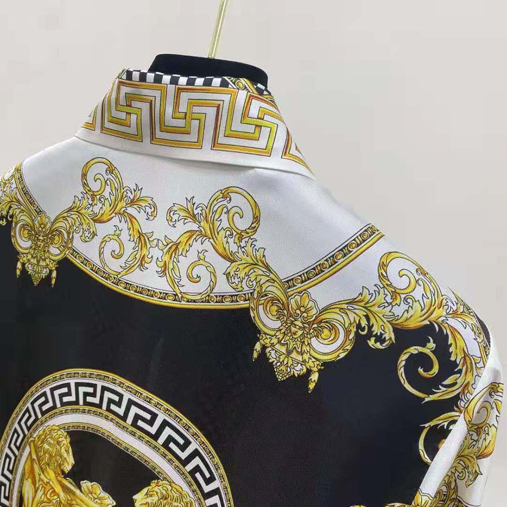 Versace Women La Coupe Des Dieux Silk Shirt - image 7