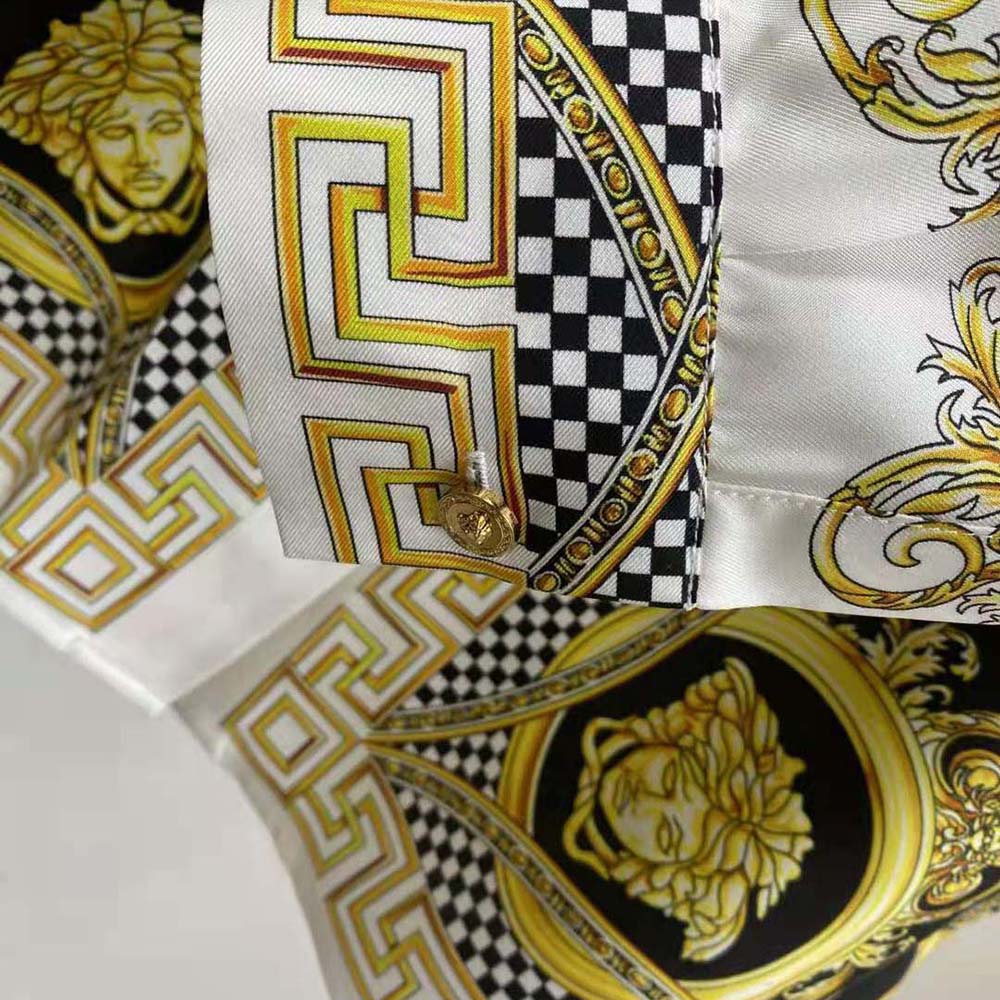 Versace Women La Coupe Des Dieux Silk Shirt - image 8