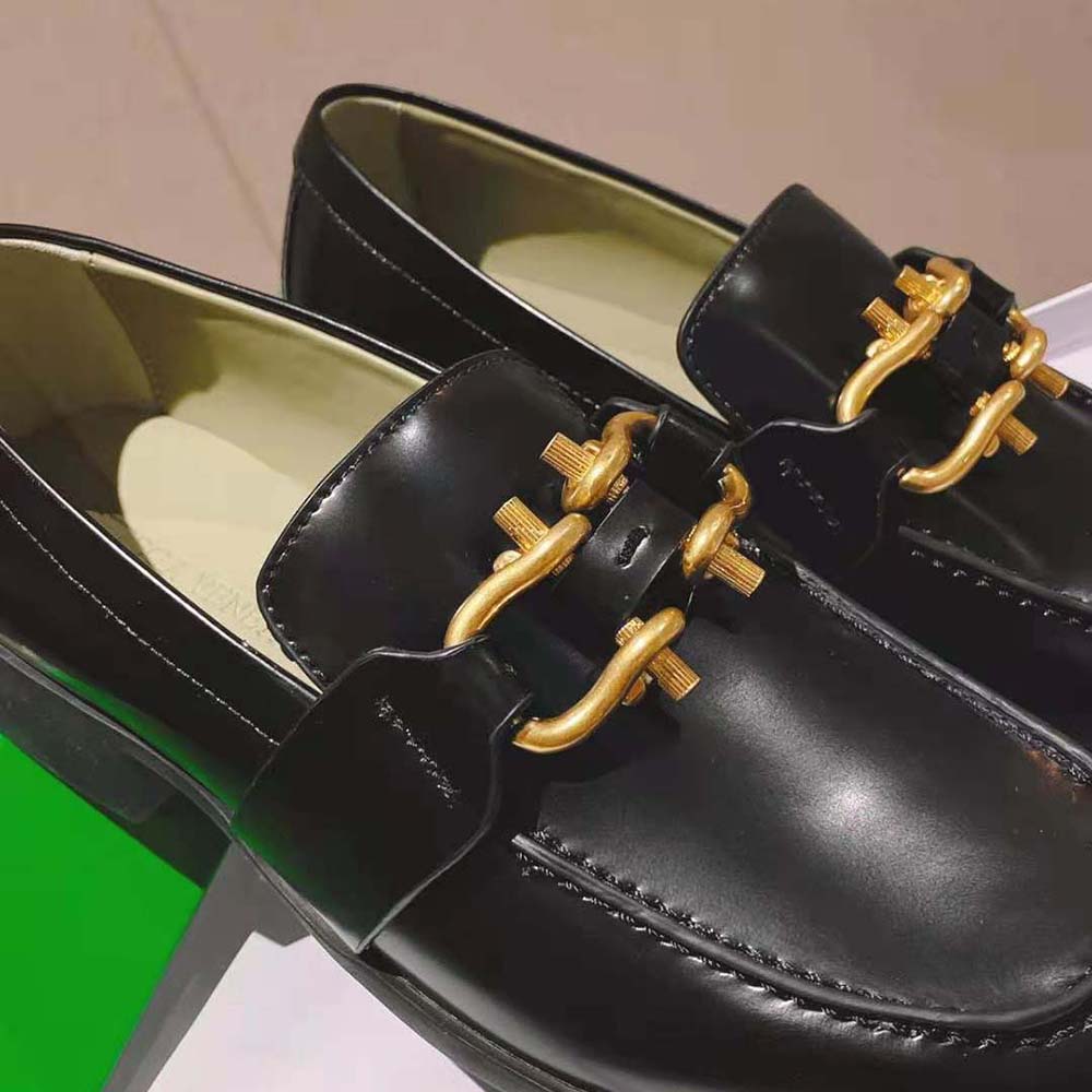 Bottega Veneta Unisex Monsieur Loafer in Calfskin Leather-Black - image 9