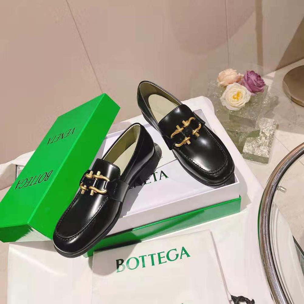 Bottega Veneta Unisex Monsieur Loafer in Calfskin Leather-Black - image 5