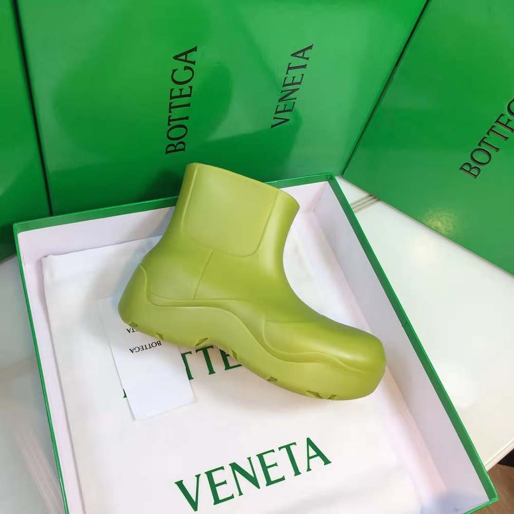 Bottega Veneta Unisex Puddle Ankle Boot-Yellow - image 5