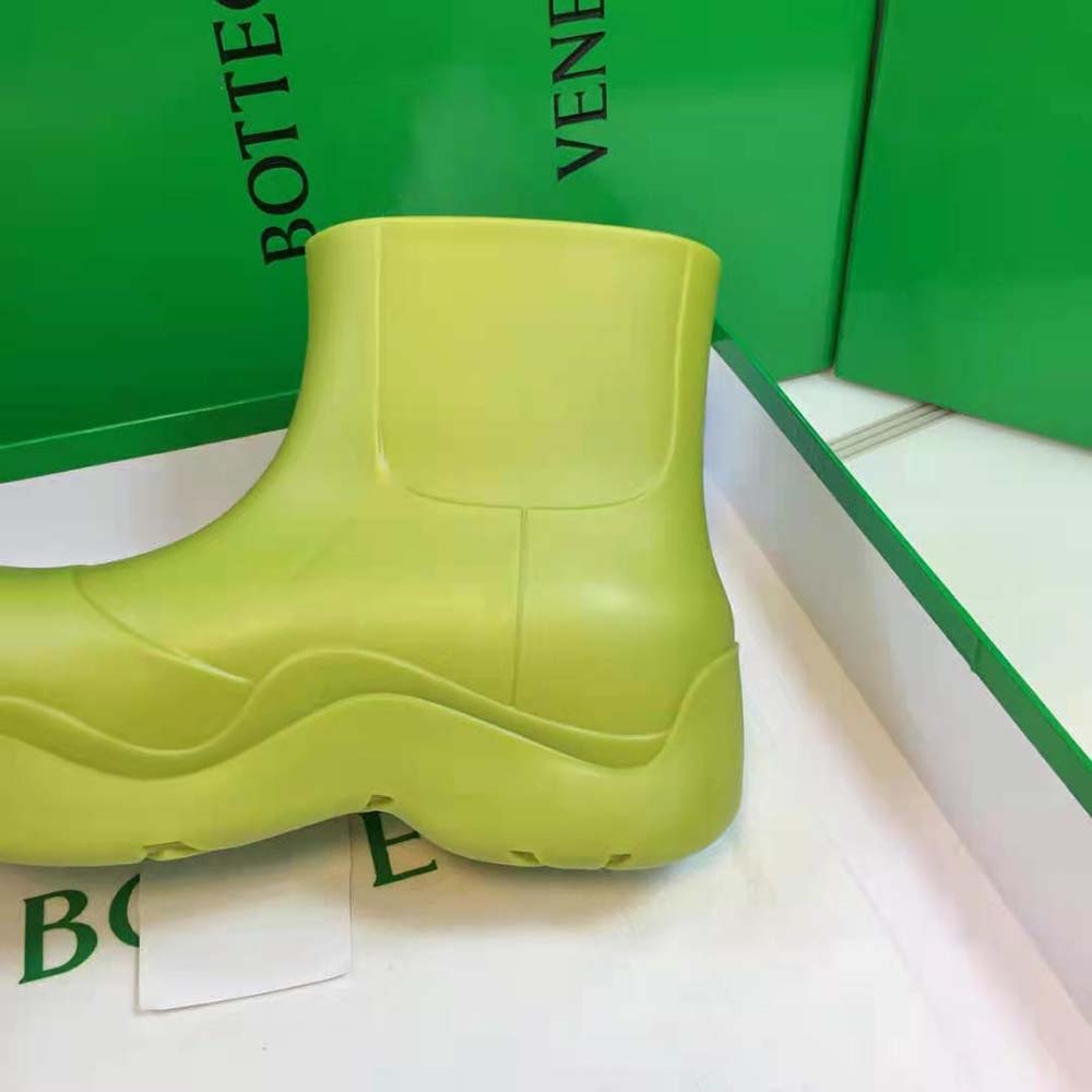 Bottega Veneta Unisex Puddle Ankle Boot-Yellow - image 6