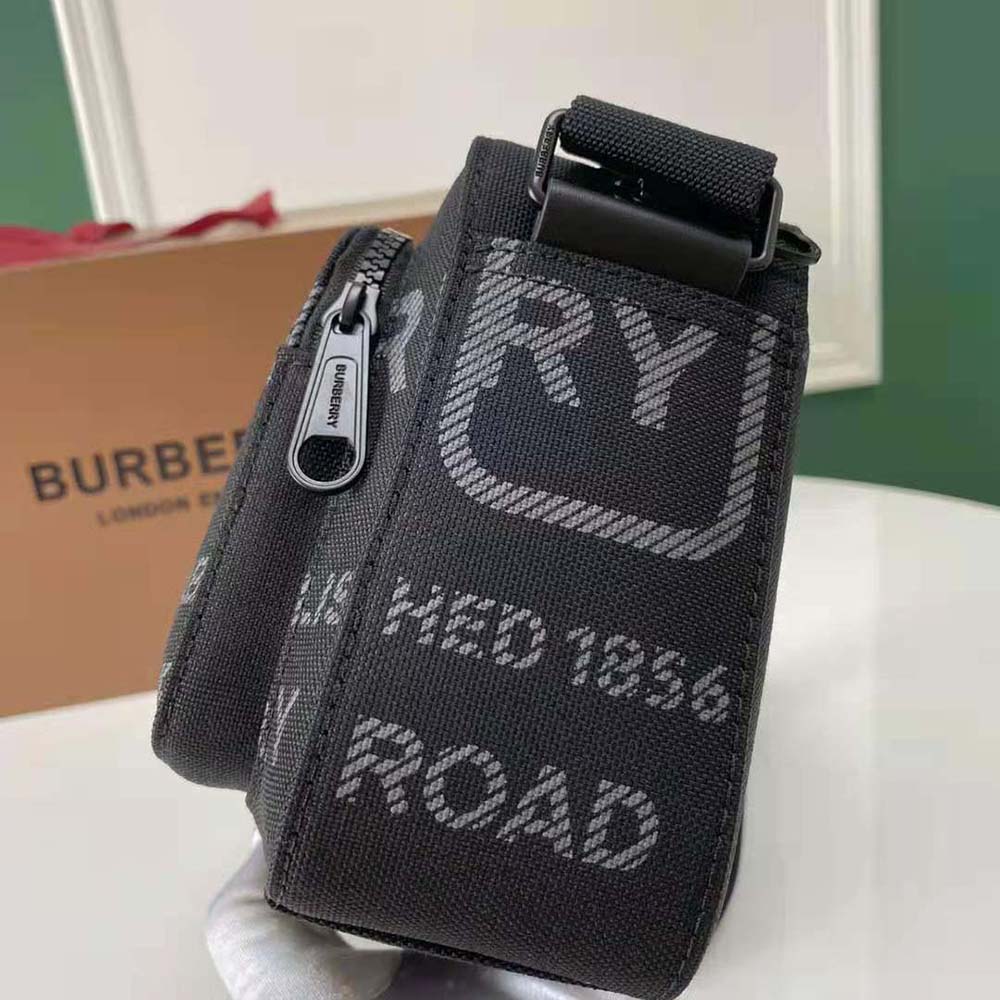Burberry Men Horseferry Print Nylon Crossbody Bag - image 5