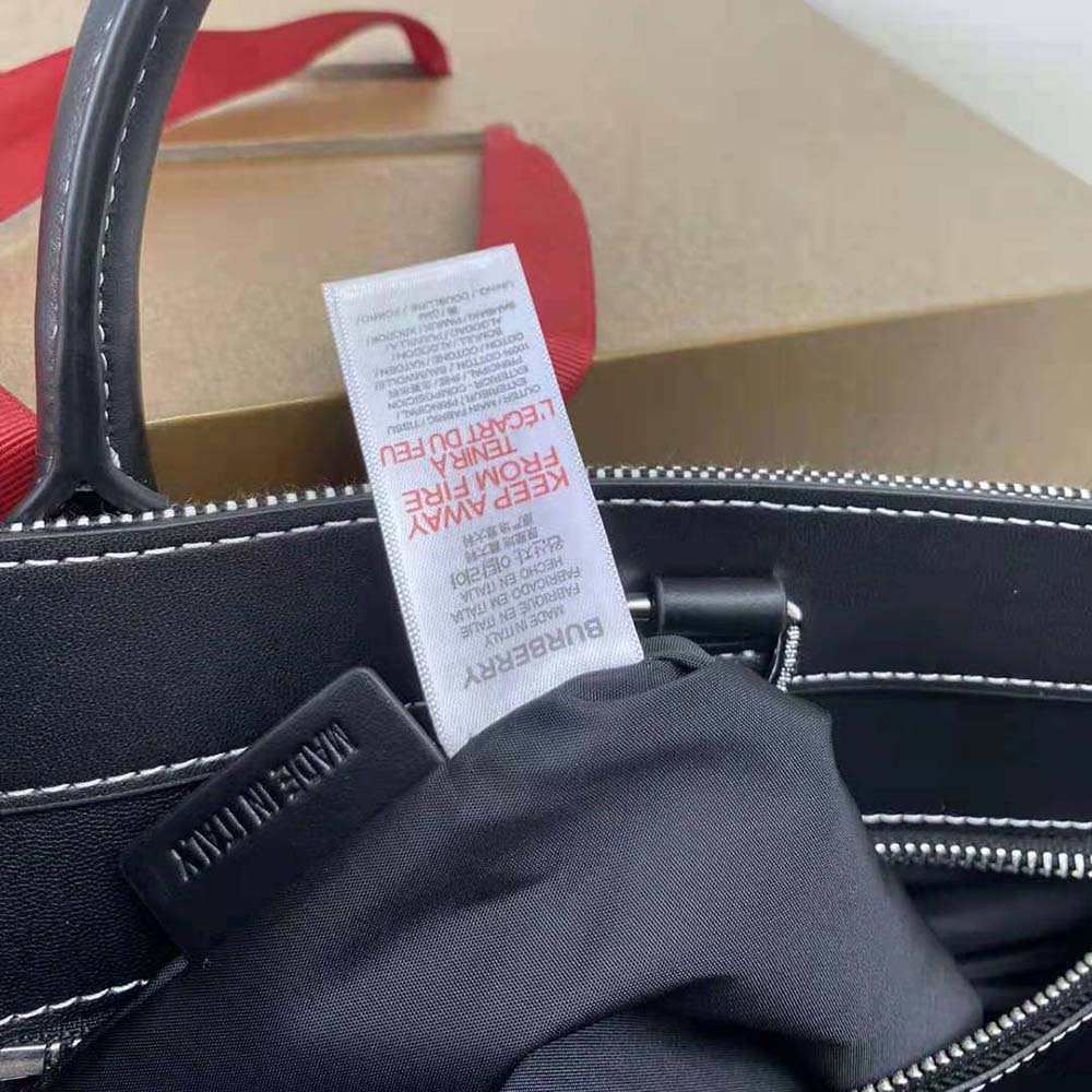 Burberry Women Horseferry Print Cotton Canvas Tote - image 9