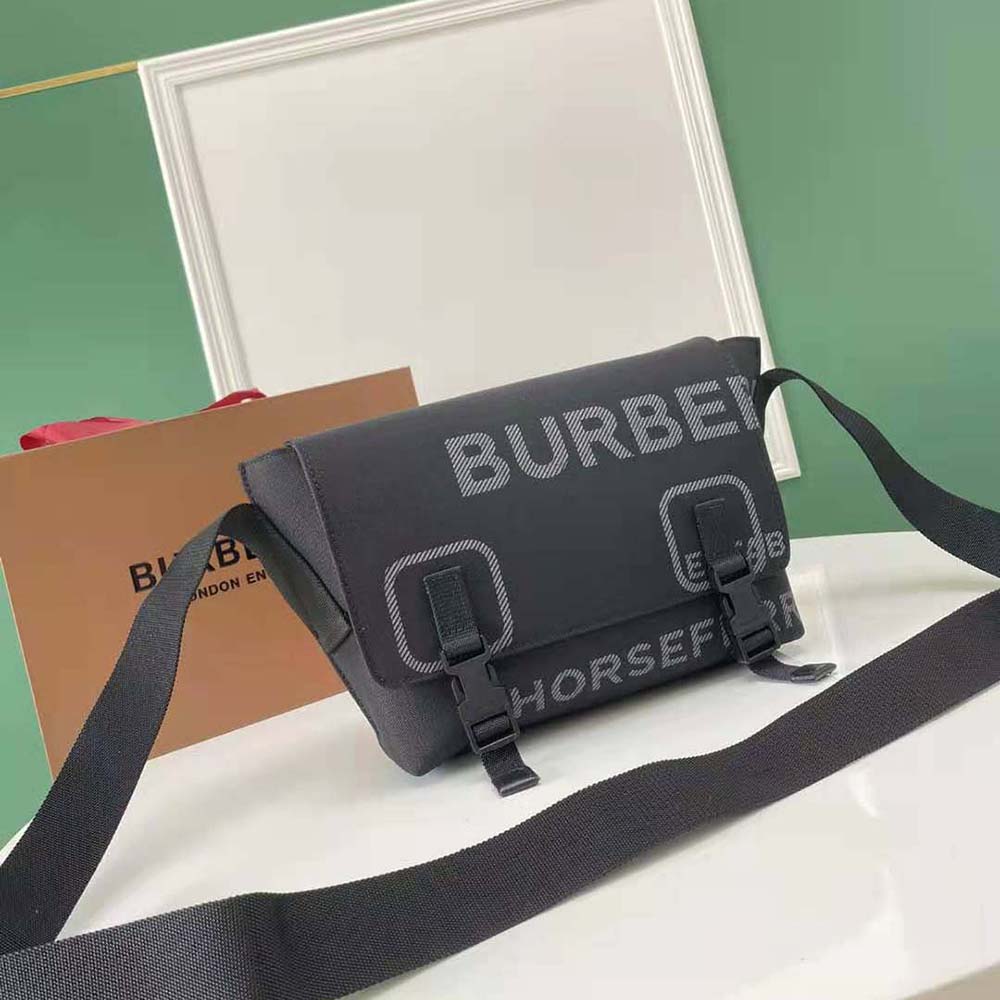 Burberry Women Horseferry Print Nylon Small Messenger Bag - image 5
