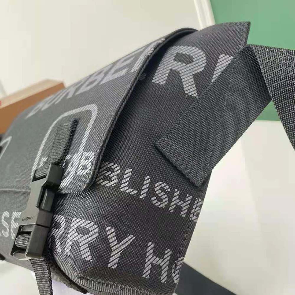 Burberry Women Horseferry Print Nylon Small Messenger Bag - image 7