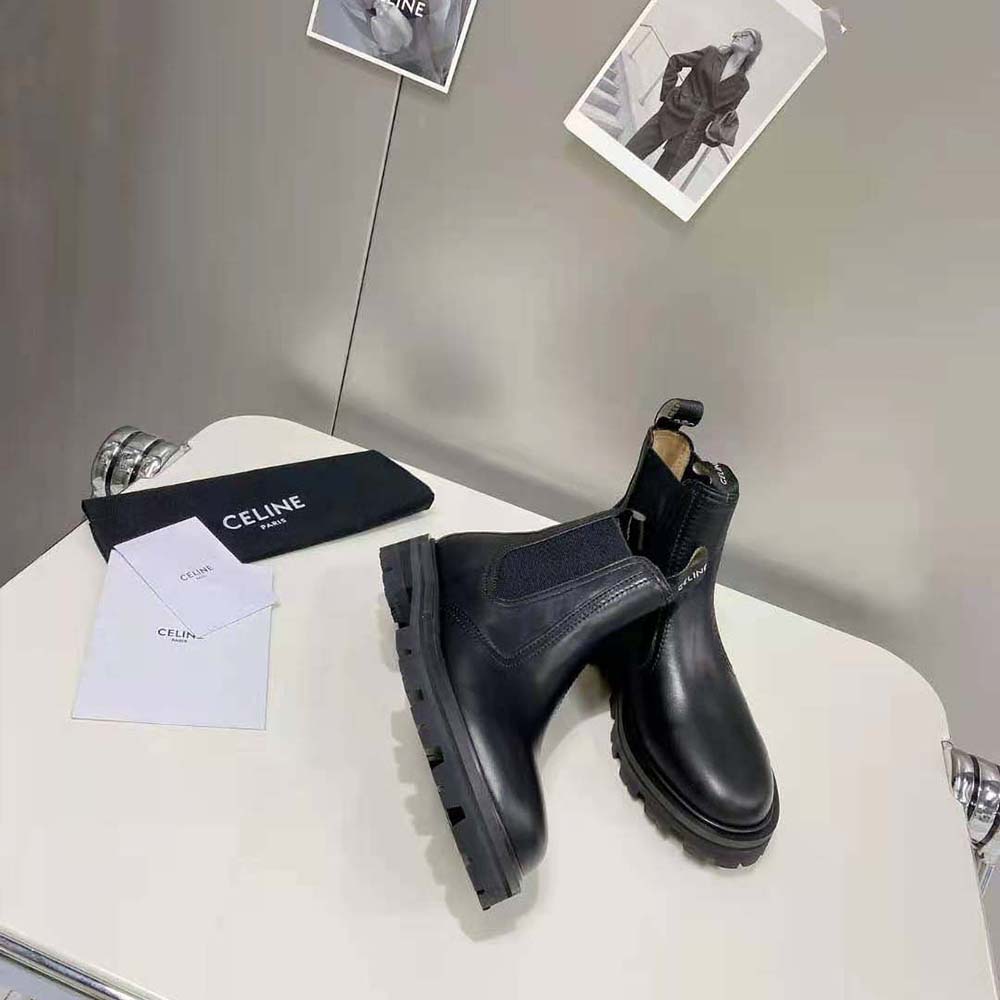 Celine Men Margaret Chelsea Boot in Shiny Bull - image 5