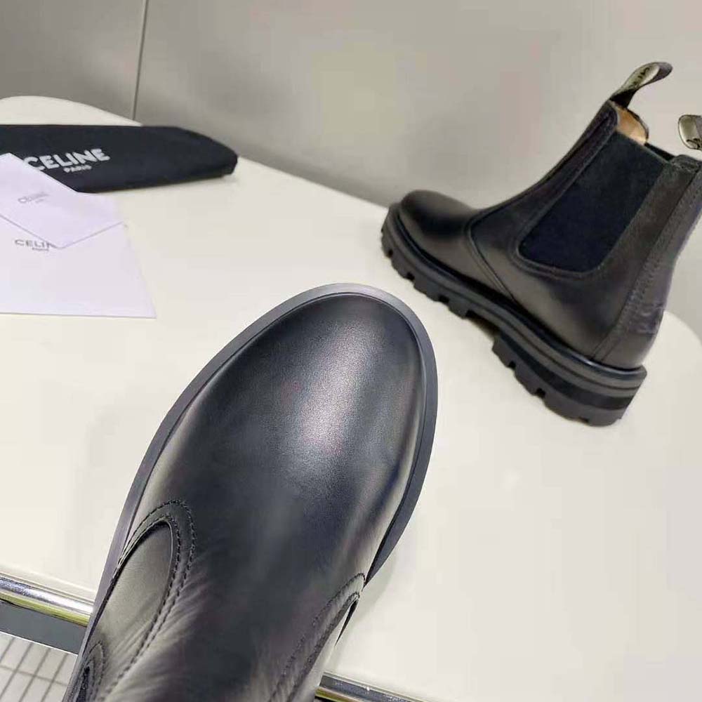 Celine Men Margaret Chelsea Boot in Shiny Bull - image 9