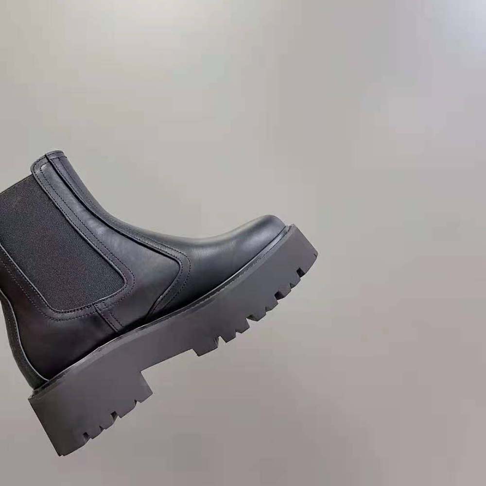 Celine Women Bulky Chelsea Boot in Calfskin-Black - image 6