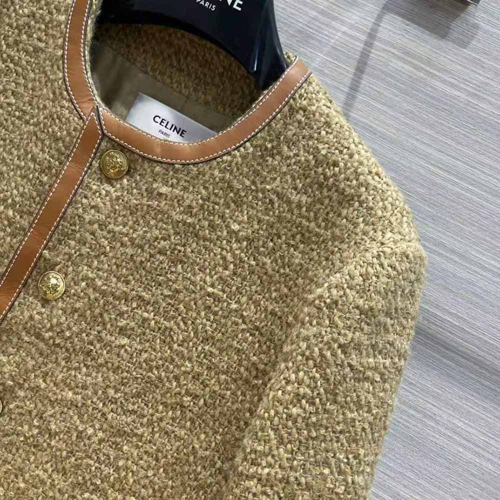Celine Women Chasseur Jacket in Mohair Wool - image 7