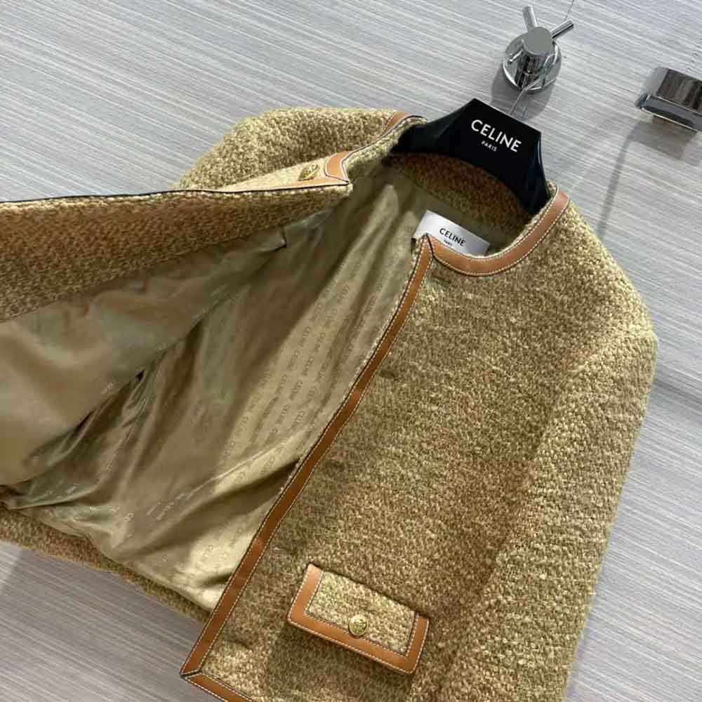 Celine Women Chasseur Jacket in Mohair Wool - image 4
