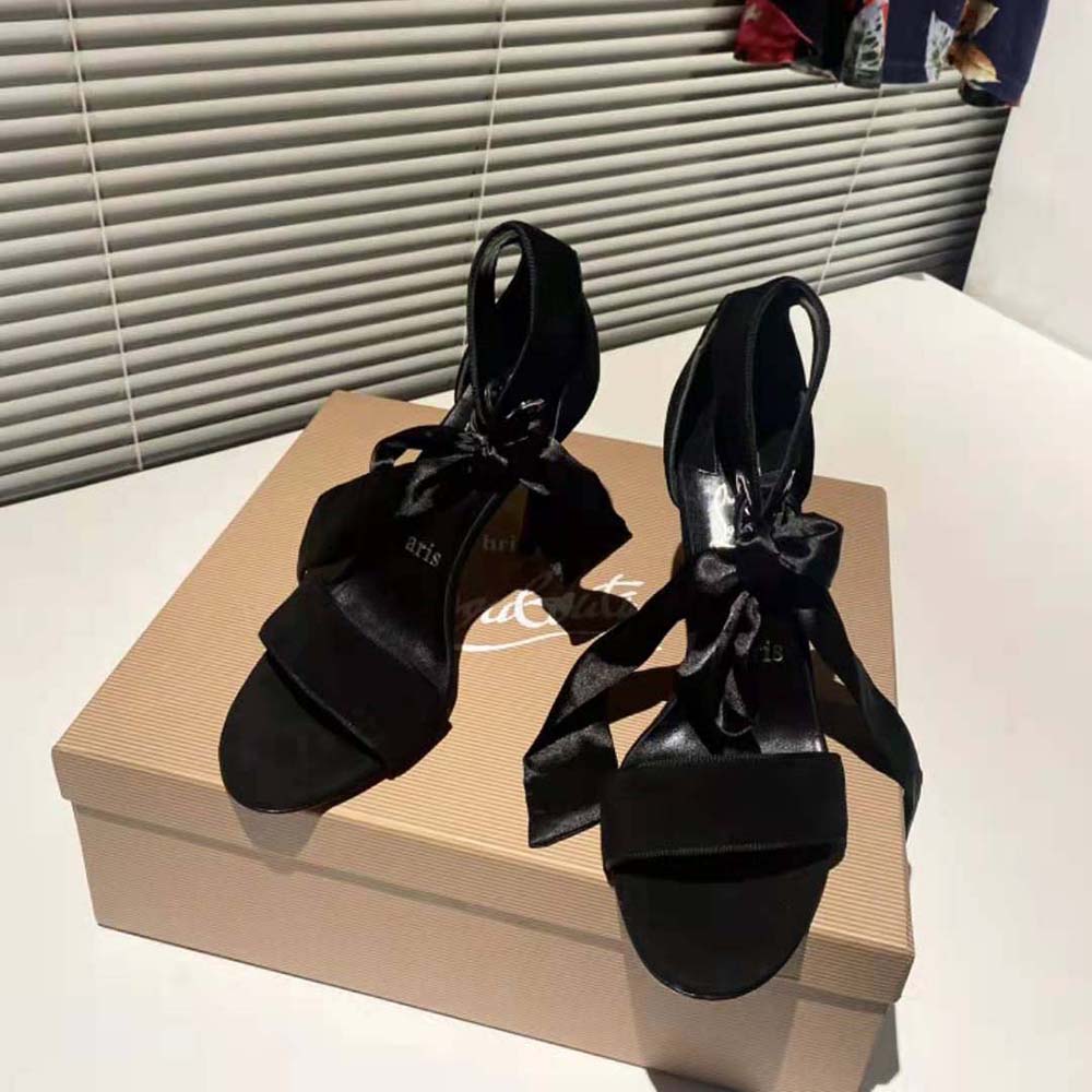 Christian Louboutin Women Torrida 100 mm Heel Height-Black - image 5