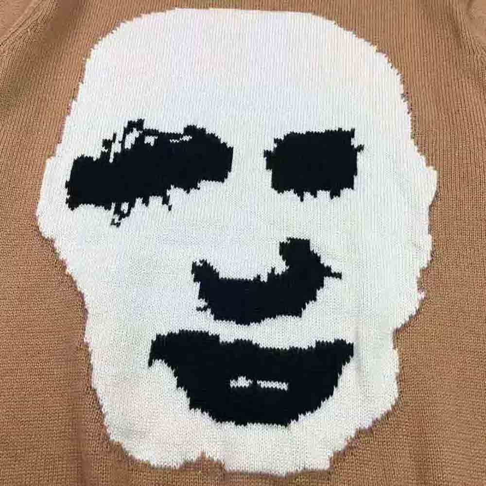 Dior Men Cactus Jack Dior Sweater Coffee Brown Cashmere Jersey - image 9