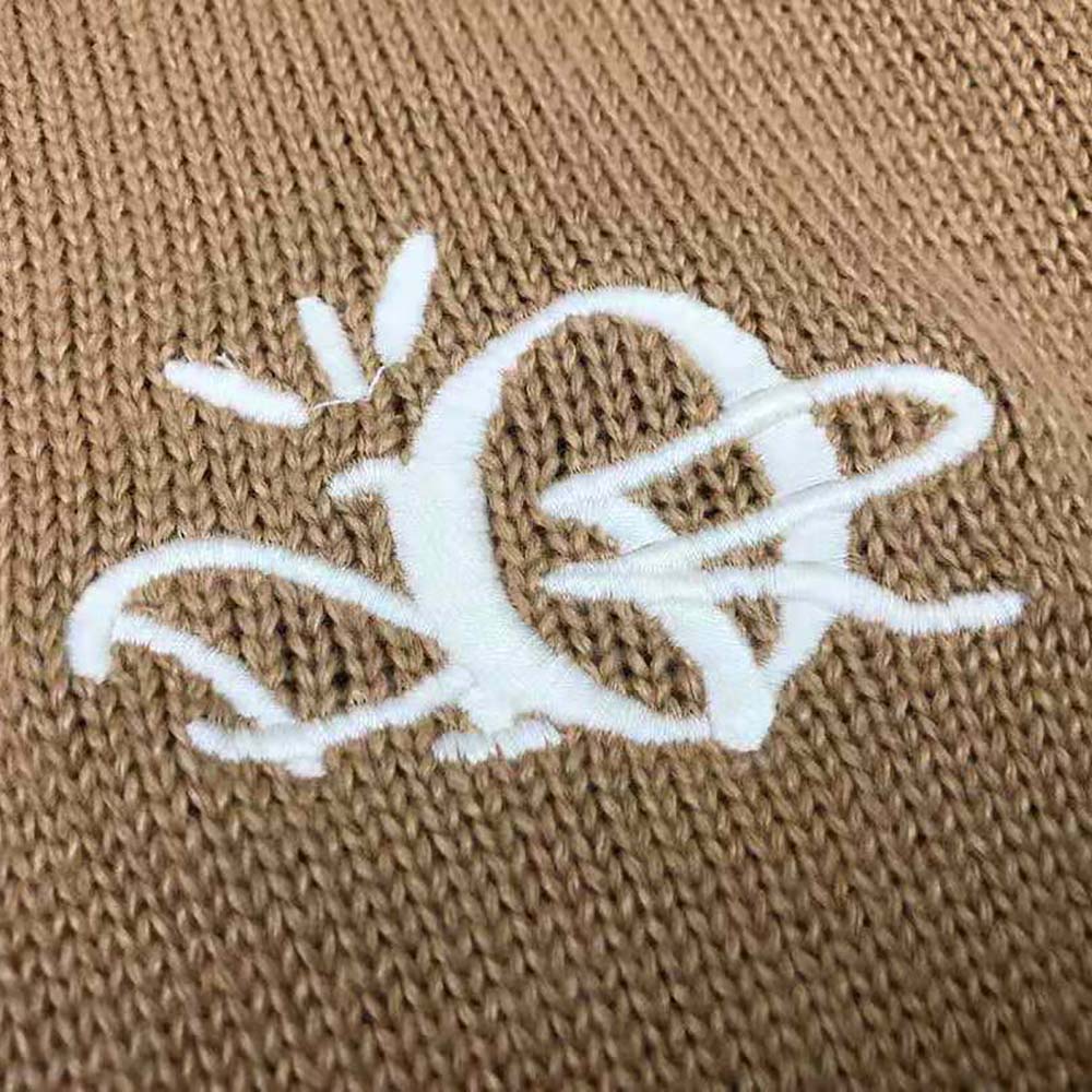 Dior Men Cactus Jack Dior Sweater Coffee Brown Cashmere Jersey - image 7