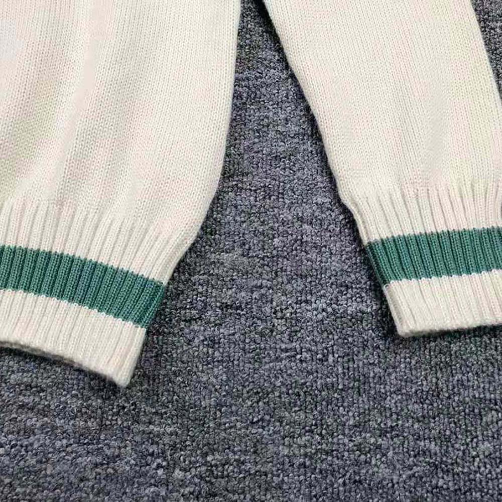 Dior Men Cactus Jack Dior Sweater White Cashmere Jersey - image 6