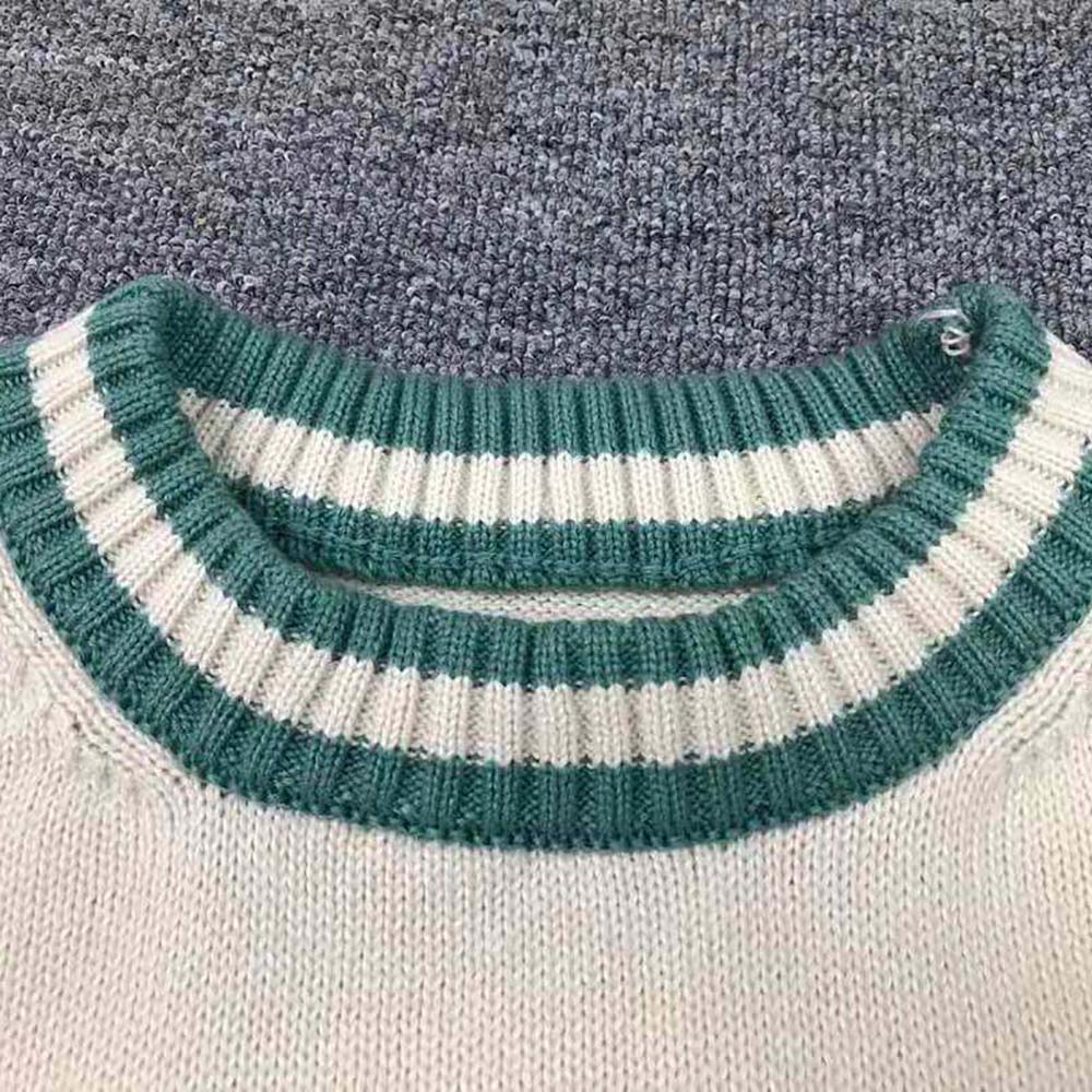 Dior Men Cactus Jack Dior Sweater White Cashmere Jersey - image 7