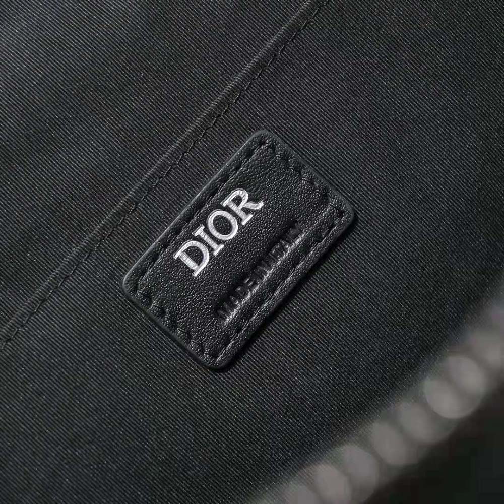 Dior Men Lingot Briefcase Black CD Diamond Canvas and Smooth Calfskin - image 7
