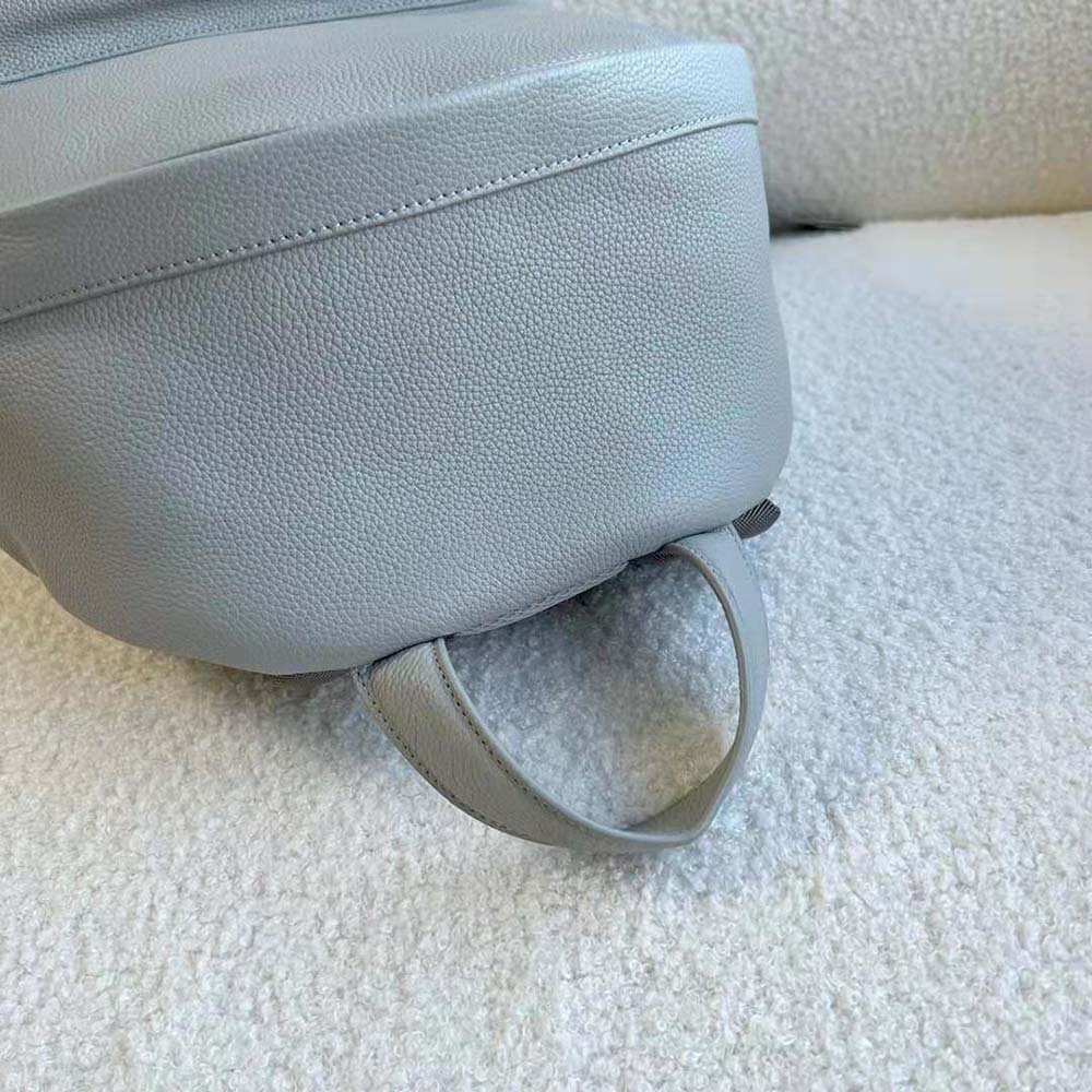 Dior Men Rider Backpack Dior Gray Grained Calfskin with ‘Christian Dior 1947’ Signature - image 6