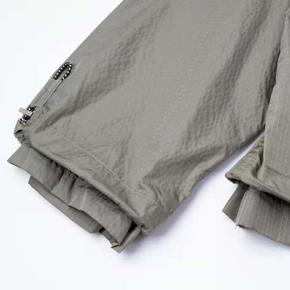 Dior Men Zipped Blouson Gray Technical Cotton Ripstop - image 6