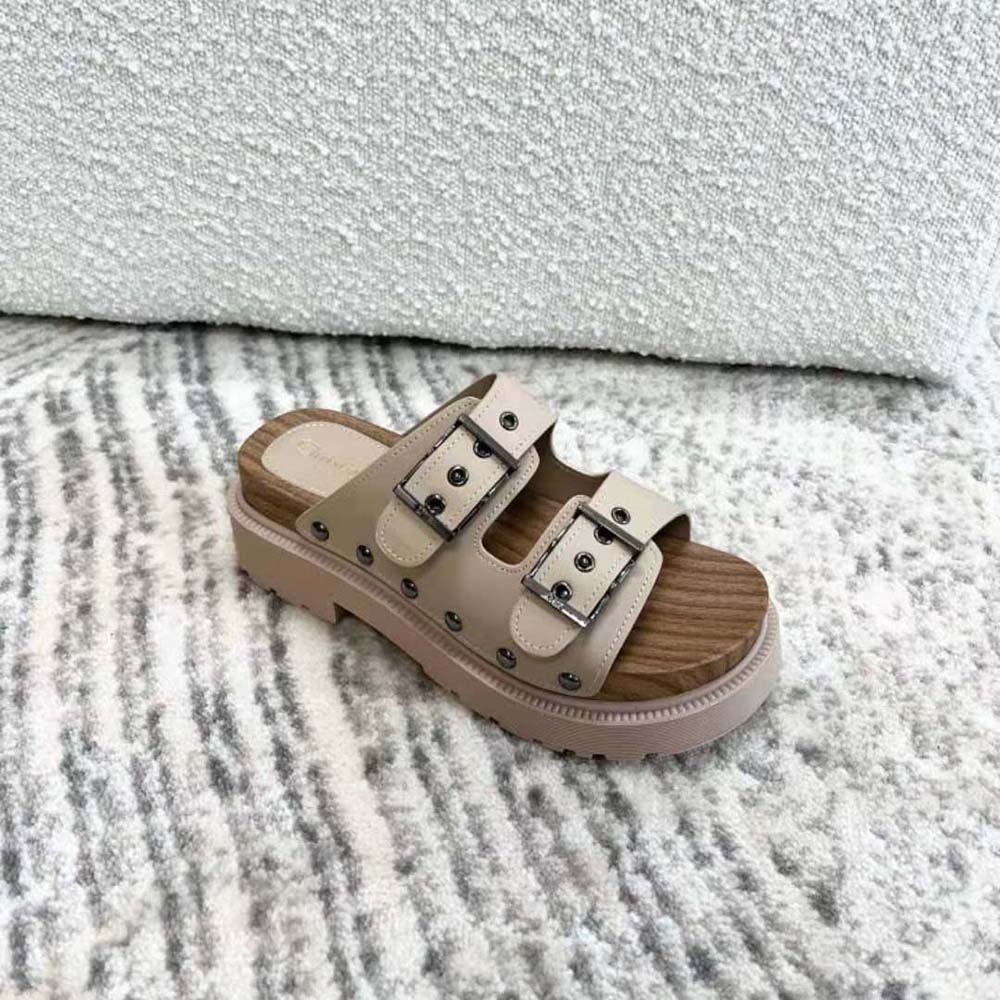 Dior Women Diorquake Strap Sandal White Calfskin - image 4