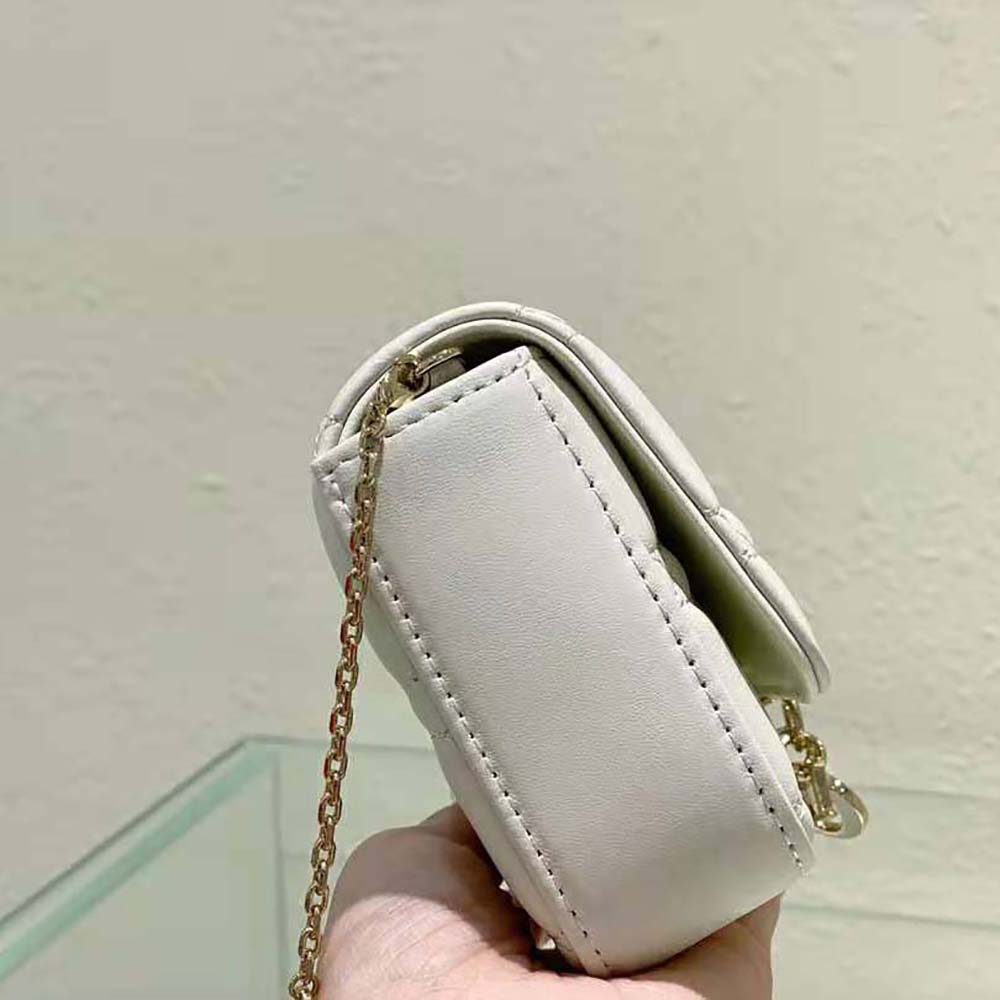 Dior Women Lady Dior Phone Pouch Latte Cannage Lambskin - image 6