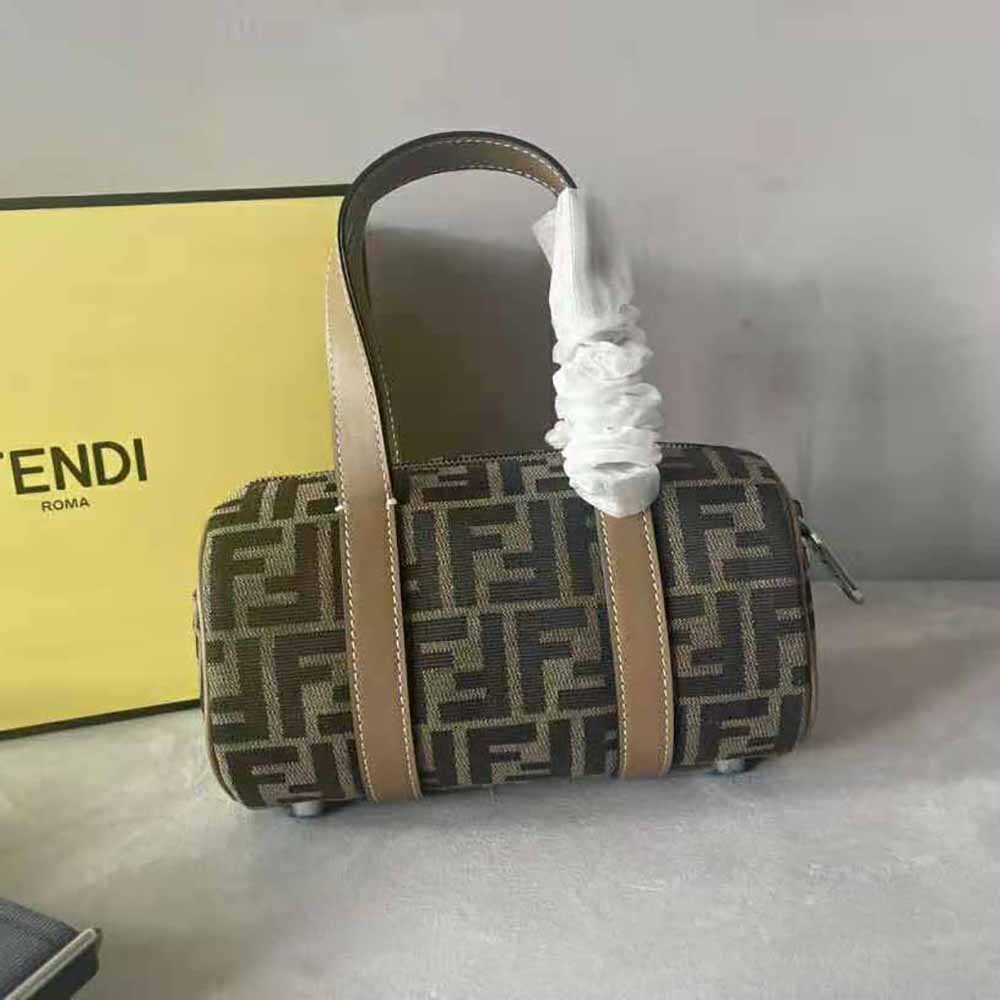 Fendi Men Mini Bag Brown FF Fabric Bag - image 4