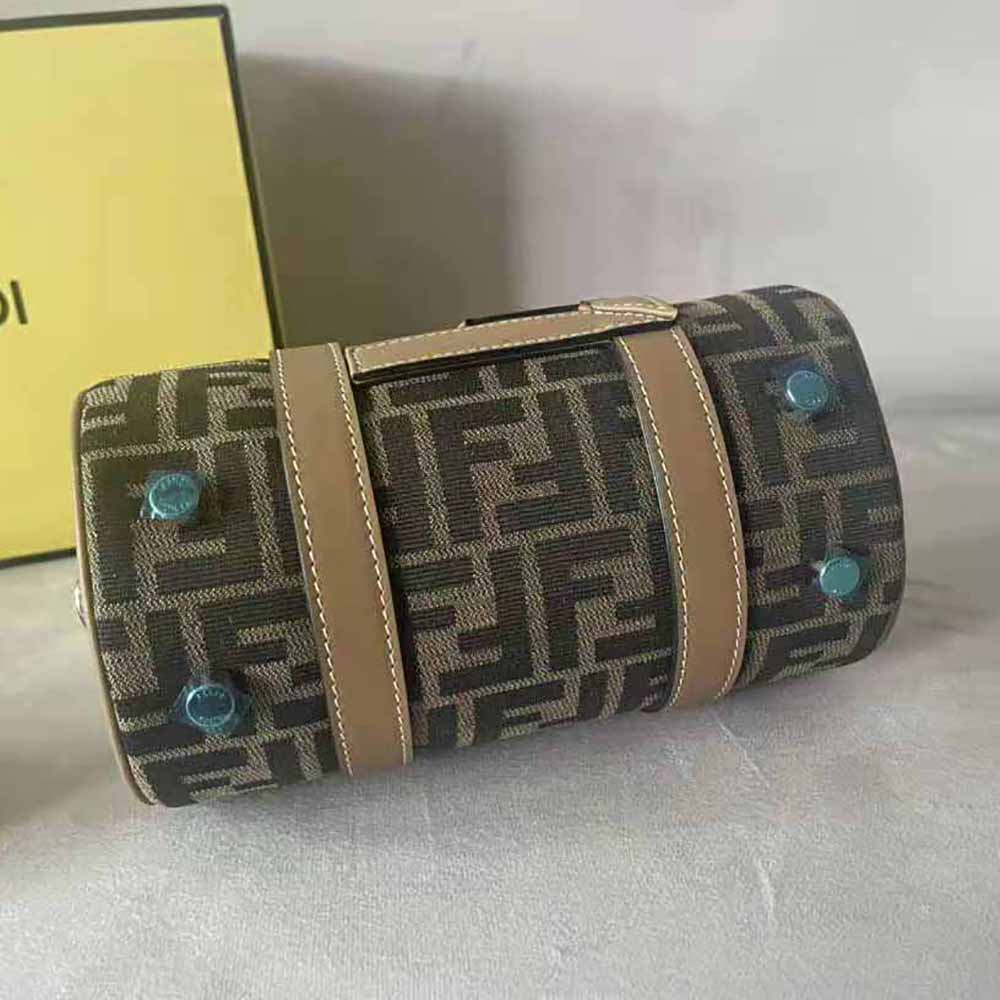 Fendi Men Mini Bag Brown FF Fabric Bag - image 7